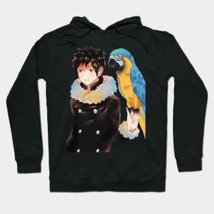 Izaya with Parrot Hoodie